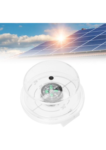 Pusula ile Güneş Açısı Kılavuzu Güneş Paneli Ölçüm Enstrümanı Taşınabilir Güneş Açısı Bulucu Araçları Açık Hava 1 Adet Için (Yurt Dışından) fırsatları