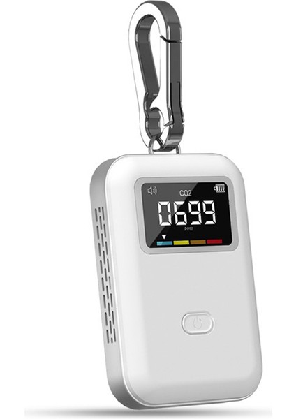 Mini Co2 Dedektörü, Hava Kalitesi Monitörü, Seyahat Evi Iç Mekan Için Kızılötesi Co2 Monitörü, Her Yerde Kullanabilirsiniz (Yurt Dışından)