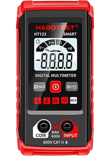 Habotest Akıllı Dijital Multimetre, Otomatik Dijital Multimetre, 4000 Sayım, Otomatik Dijital Multimetre, Dijital Multimetre (Yurt Dışından)