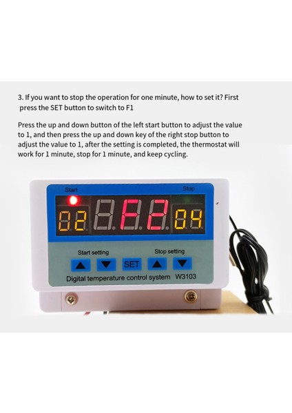 Dijital Sıcaklık Denetleyicisi 220V Max 5000W Dijital Termostat 30A -19 Ila 99 ℃ Sıcaklık Kontrolör Anahtarı Xh -W3103 (Yurt Dışından) indirimleri