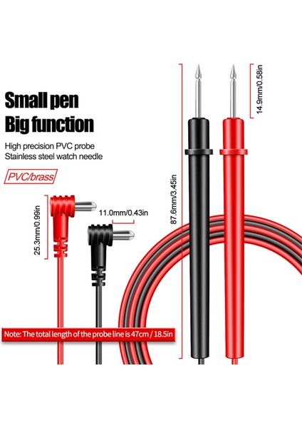 Dijital Multimetre Otomatik Araştırma Voltmetre Test Cihazı Voltaj Metre Cep Multi Test Cihazı Ncv- Ile Ilgili Test Altı (Yurt Dışından) modelleri