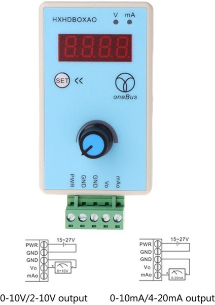 Dc 15 -27V Ayarlanabilir El Taşınabilir Akım Voltaj Sinyal Jeneratörü 1 Kanal Çıktı Simülatörü USB 5V Güç Kaynağı (Yurt Dışından) modelleri