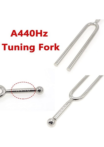 440 Hz Tuning Fork, Standart Pitch Gitar Keman Ayarı Için Ayar Çatal Seti, Müzik Ayarlama Aksesuarları (Yurt Dışından) indirimleri
