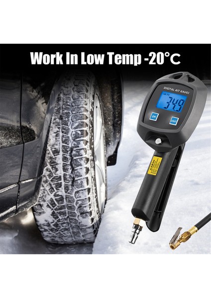 Dijital Ekran Lastik Basınç Göstergesi Otomatik Aksesuarlar Yüksek Hassasiyetli Izleme Enflasyon Evrensel Araba Lastik Manometro (Yurt Dışından) fırsatları