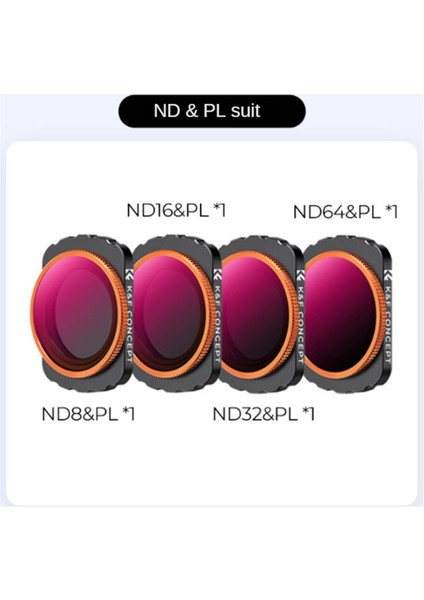 Djı Osmo Peck Için 3 Nd/pl Ilters Kıt 2&#39;de 1 Spor Kamera Filtresi Nd8 16 32 64 Uv Lens Filtreleri (Yurt Dışından) indirimleri