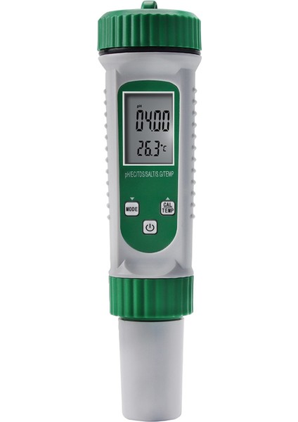 Çok Yönlü Dijital Ph Metre Su Kalitesi Test Önlemleri Için Ph, Ec, Tds, Tuz, S.g ve Sıcaklık (Yurt Dışından)