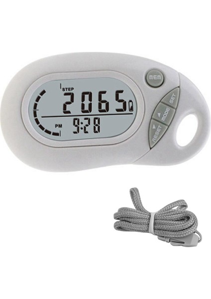 Mini 3D Pedometre Taşınabilir Büyük Ekran Adım Sayaç Tracker Telefon Veya Uygulama Yok Hassas Mini Pedometre (Yurt Dışından)