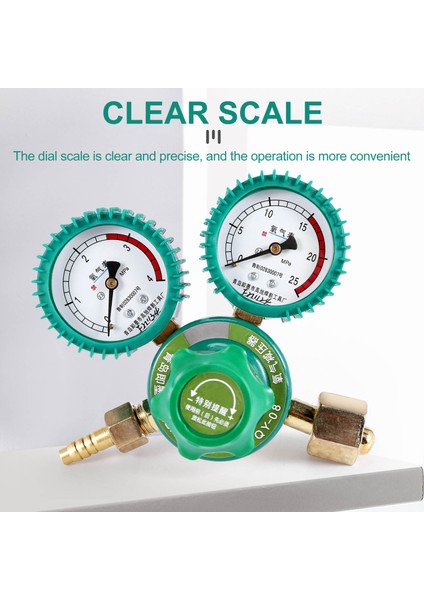 Oksijen Gaz Şişesi Regülatörleri O2 Basınç Inhaleri Asetilen Çift Gösterge Regülatörü Oksijen Tankı Regülatörü (Yurt Dışından) fiyatları