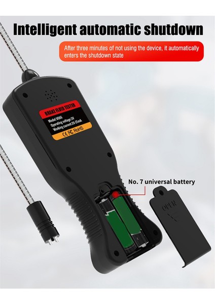 V066 Fren Yağı Dedektörü Teşhis Araç Fren Yağı Nemi Içerik Test Cihazı Fren Yağı Dijital Ekran (Yurt Dışından) indirimleri