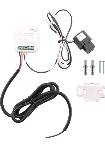 Tuka Akıllı Wifi Enerji Ölçer Mevcut Transformatör Khe Kwh Güç Monitörü ile 80A Elektrik Istatistikleri 90-250V (1ct) (Yurt Dışından) modelleri