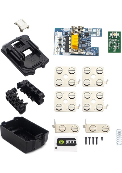 Elektrik Aleti Lityum Pil Kılıf Depolama Kutusu Koruma Devre Koruma Makita 18V Li-Ion Pil BL1830 (Yurt Dışından)