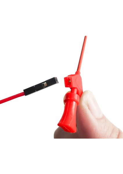 P5003 10 Pcs Smd Ic Test Kanca Klipsi Jumper Wire Dıy Breadboard Osiloskop Mantık Analizörü Için (Yurt Dışından) modelleri