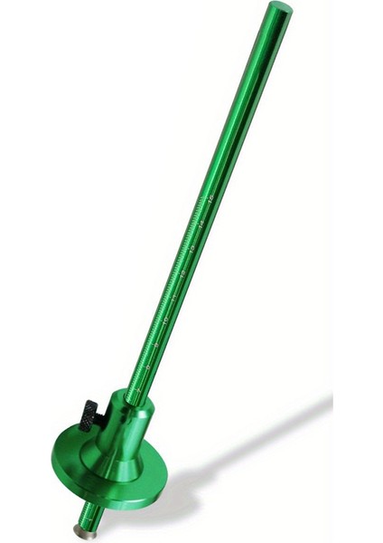 Tekerlek Işaretleme Göstergesi Alüminyum Alaşım Paralel Hat Çizim Aracı Ahşap Işleme Işaretleme Scriber Cetvel Dereceli Ölçekli (Yurt Dışından)