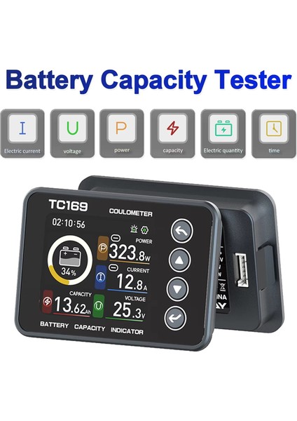 TC169 Renkli Ekran Curon Elektrikli Kalsış Timfotosfolik Demir Temiz Pil Güç Ekran Tablo Paketi: CS30-30A (Yurt Dışından) modelleri