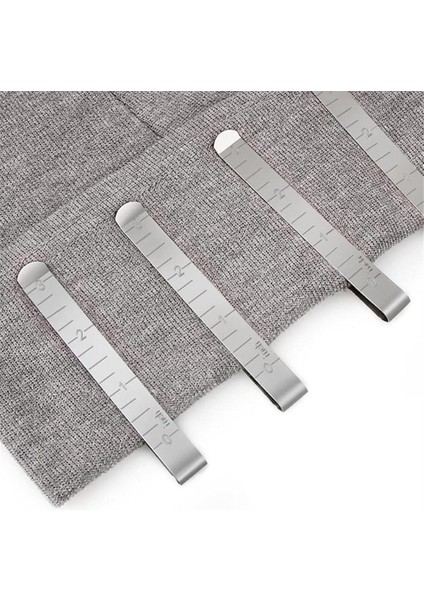 20PCS Paslanmaz Çelik Hemming Klipler - Kumaş Katlama, Kapitone ve Kenar Sabitleme Için 3 Inç Ölçüm Cetveli Dikiş Aracı (Yurt Dışından) indirimleri