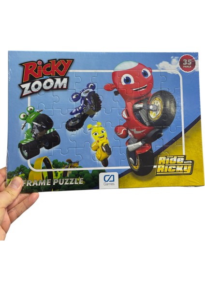 Iki Adet Ricky Zoom ve Şirinler Temalı Çocuk Puzzle 35 Parça fiyatları
