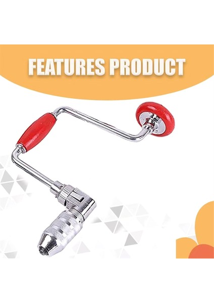 Salıncak Bit Brace-Carpenters Bit Brace Faydalı Çelik Cırcırlı Çeneli Chuck Slip Soylu Tutucu Ağaç Işleme Aracı (Yurt Dışından) fiyatları