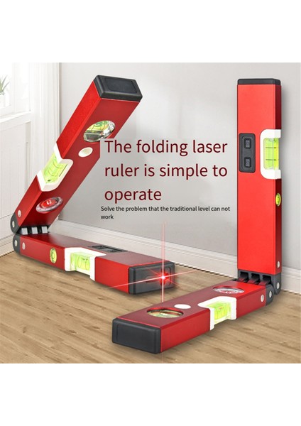 Çok Fonksiyonlu Alüminyum Alaşımlı Katlanmış Lazer Seviye Çizgi Yatay Dikey Açısal Açısından Hızlı Doğru Seviyelendirme Manyetizması (Yurt Dışından) modelleri