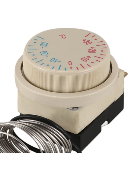 Dondurucu -30 ~+30 ℃ Ac 250V 16A AC380V Sıcaklık Kılcal Termostat (Yurt Dışından) indirimleri
