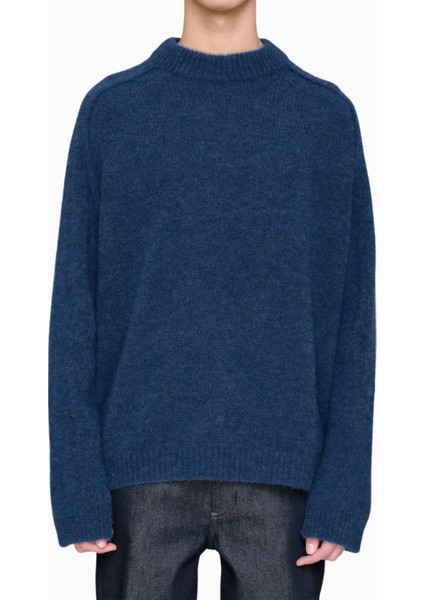 Tyler Jumper Yumuşak Oversize Alpaka-Merinos Erkek Kazak fırsatları