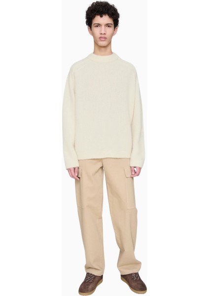 Tyler Jumper Yumuşak Oversize Alpaka-Merinos Erkek Kazak fiyatları