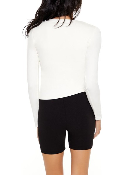 Uzun Kollu Yuvarlak Yaka Tişört indirimleri