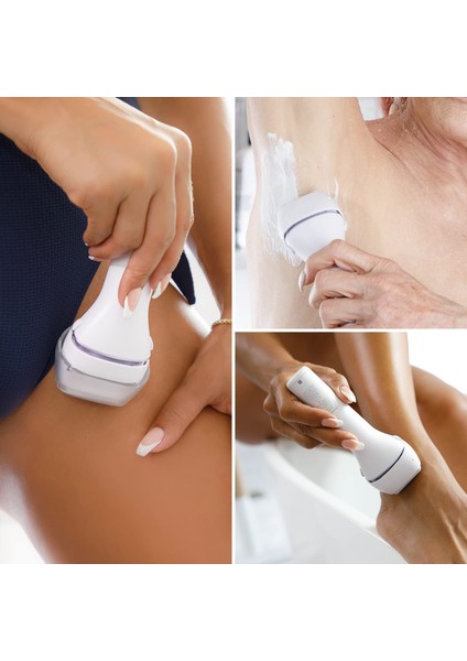 Kadınlar Için Elektrikli Tıraş Makinesi ES-AWL8AV (Mor)