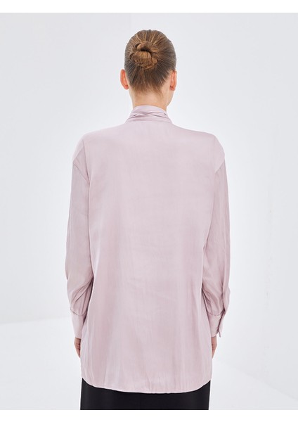 Yeni Sezon Oversize Saten Kadın Gömlek Tunik fırsatları