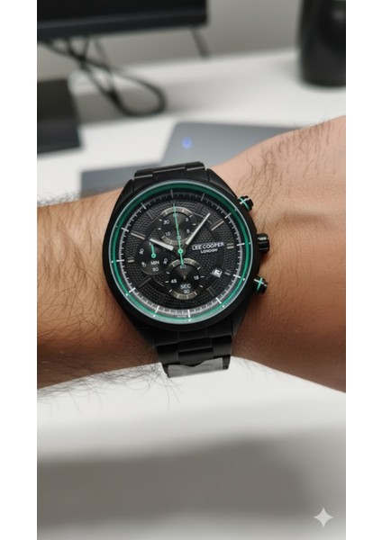 Erkek Kol Saati Siyah Renk, Siyah Kadran - Şık Metal Kordon, 2 Yıl Garantili modelleri