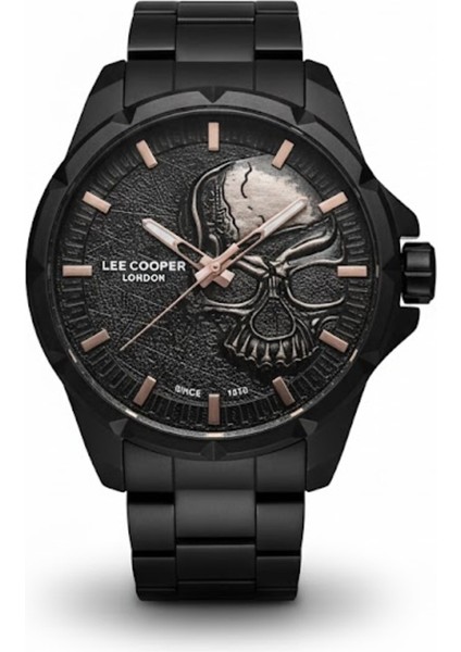 Erkek Kol Saati Siyah Renk, Siyah Kadran - Şık Metal Kordon, 2 Yıl Garantili