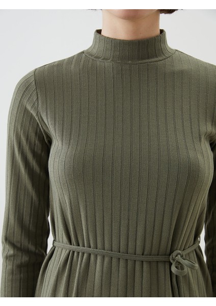 Yeni Sezon Dik Yaka Dokulu Kadın Tunik modelleri