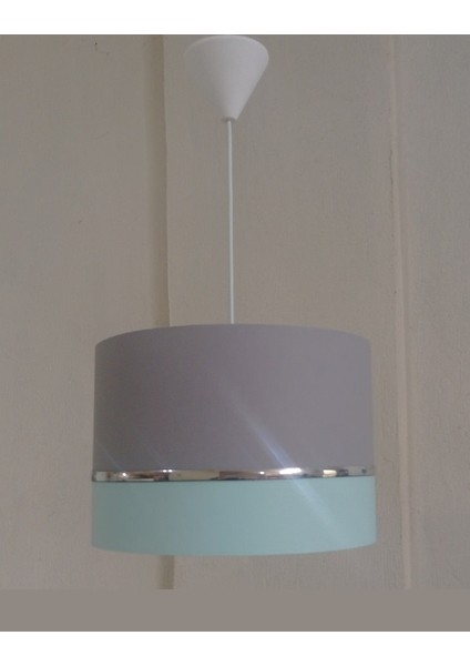 Gri Yeşil M-491 Kumaş Kaplama Salon Oturma Odası Yatak Odası Genç ve Çocuk Odası Avize Sarkıt Aydınlatma. fiyatları