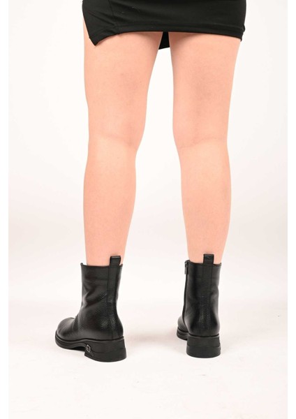 Bağcıksız Fermuarlı Termo Taban Hakiki Deri Casual Bot 335-662-17 Kadın Bot modelleri