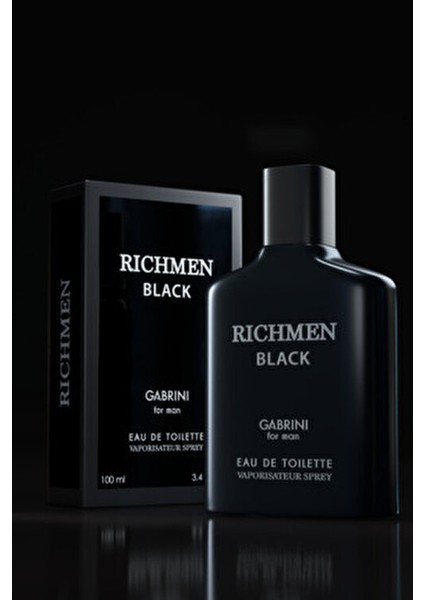 Richmen Erkek Parfümü 100 ml EDT Odunsu Koku ile Gün Boyu Ferahlık