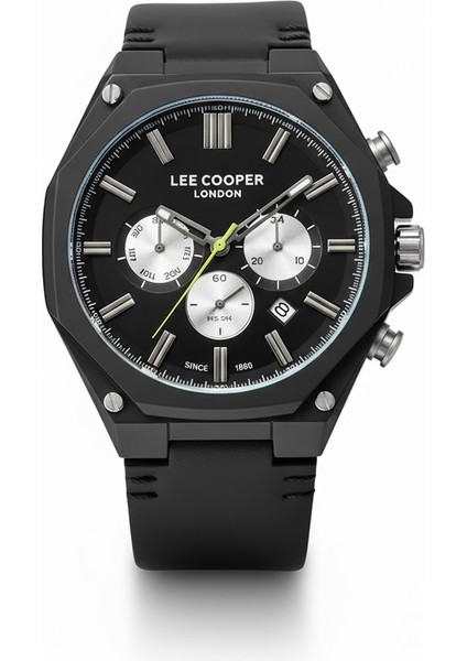 Erkek Kol Saati Siyah Renk, Siyah Kadran - Şık Metal Kordon, 2 Yıl Garantili