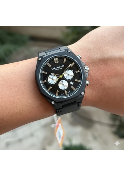 Erkek Kol Saati Siyah Renk, Siyah Kadran - Şık Metal Kordon, 2 Yıl Garantili modelleri