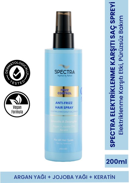 Elektriklenme Karşıtı Saç Spreyi