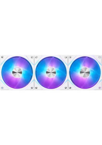 Msı Mpg EZ120 Argb WHITE-3W 3ın1 Beyaz Kasa Fanı