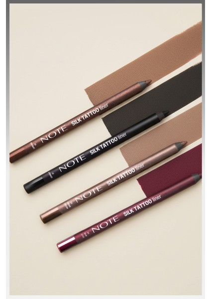 Silk Tattoo Liner Suya Dayanıklı Ipeksi Jel Göz Kalemi - 01 Midnight - Siyah (Mat) fiyatları