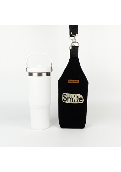 El Yapımı Simli Smile U Model Matara Termos Kılıfı indirimleri