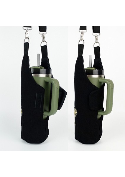 El Yapımı Kaplan Termos Kılıfı Kulplu Model Quencher Pipetli 1,18 fırsatları