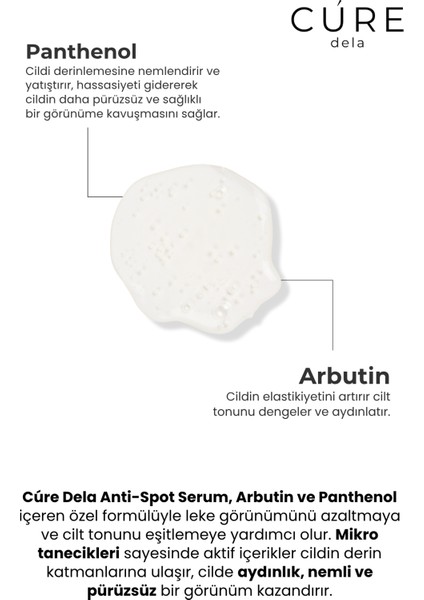 Cilt Beyazlatıcı, Koyu Leke Karşıtı, Cilt Tonu Eşitleyen, Arbutin Leke Serumu 30 ml fiyatları