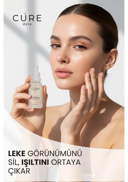 Cilt Beyazlatıcı, Koyu Leke Karşıtı, Cilt Tonu Eşitleyen, Arbutin Leke Serumu 30 ml fırsatları