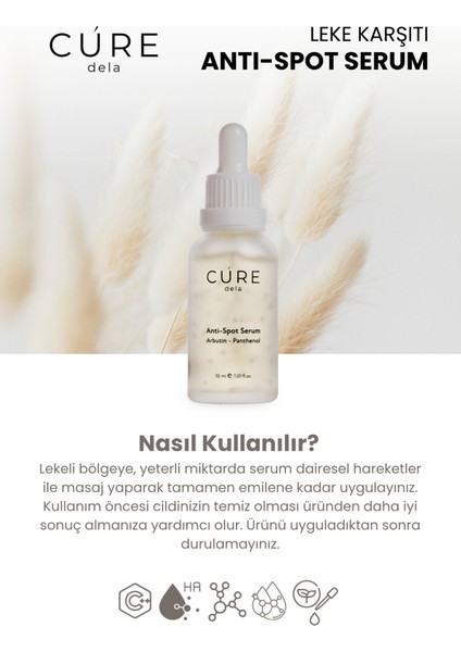 Cilt Beyazlatıcı, Koyu Leke Karşıtı, Cilt Tonu Eşitleyen, Arbutin Leke Serumu 30 ml indirimleri