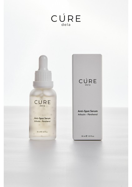 Cilt Beyazlatıcı, Koyu Leke Karşıtı, Cilt Tonu Eşitleyen, Arbutin Leke Serumu 30 ml