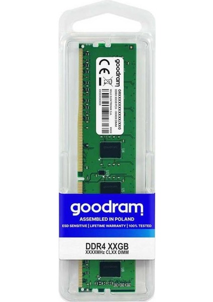 Goodram 16GB Ddr4 3200MHZ GR3200D464L22-16G Desktop Kutulu Pc Ram fiyatları