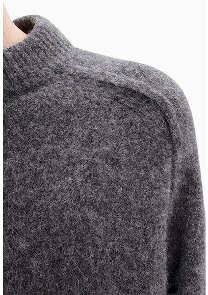 Tyler Jumper Yumuşak Oversize Alpaka-Merinos Erkek Kazak indirimleri