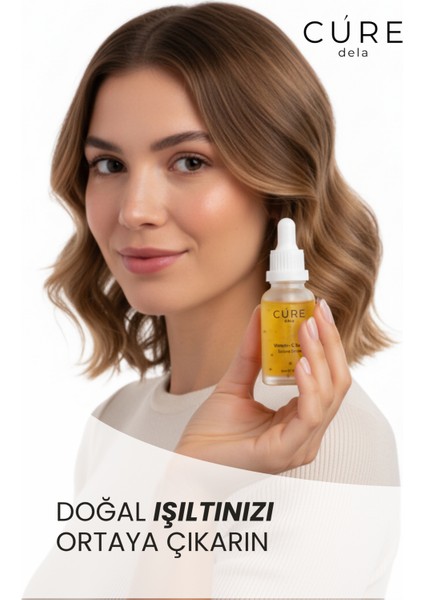Cilt Tonu Eşitleyen, Leke Karşıtı, Aydınlatıcı, Hyalüronik Asit Destekli, C Vitamini Serum 30 ml indirimleri