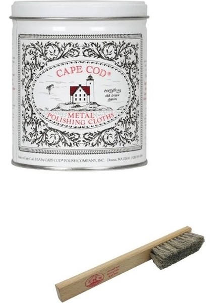 Saat, Takı ve Aksesuar Parlatma ve Bakım Seti - Capecod KUTU(12Lİ) & Atkılı Fırça