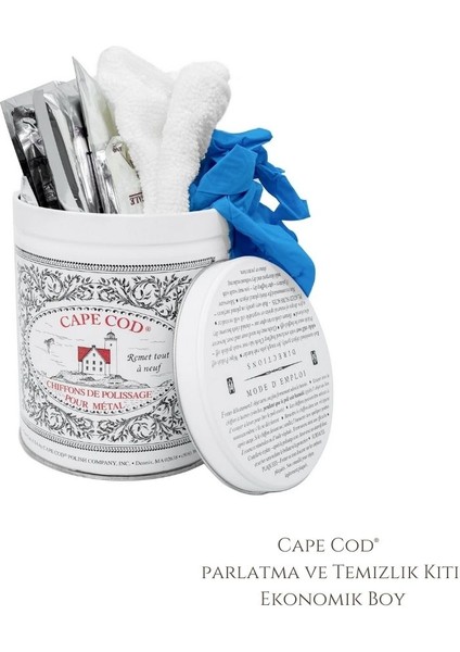 Saat, Takı ve Aksesuar Parlatma ve Bakım Seti - Capecod KUTU(12Lİ) & Atkılı Fırça modelleri